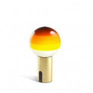 Marset - Dipping Light Portable Bordslampa Amber/Brushed Brass