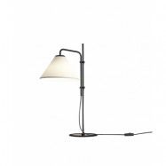 Marset - Funiculi Fabric Bordslampa Svart-Hvit