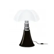 Minipipistrello LED-bordslampa, brun - Martinelli Luce - Vardagsrum - Metall