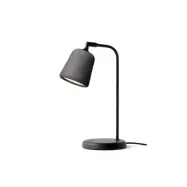 Material bordslampa, Dark Grey Concrete