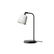 Material bordslampa, White Marble