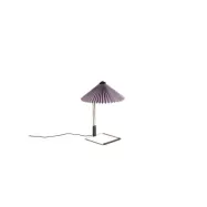 Matin Table Lamp Polished brass base, 300, Lavender