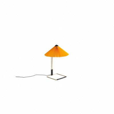 Matin Table Lamp Polished brass base, 300, Yellow