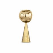 Melt portabel bordslampa guld LED