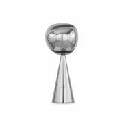 Melt portabel bordslampa silver LED