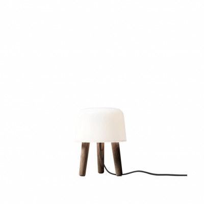 Milk NA1 bordslampa, rök/svart 25cm