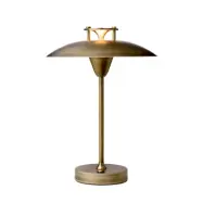 MINI STEPP 1-2-3 batteridriven bordslampa, mässing IP44 – Halo Design - Vardagsrum - Metall - Med en ljuskälla