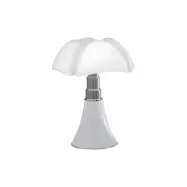 Minipipistrello LED bordslampa, vit