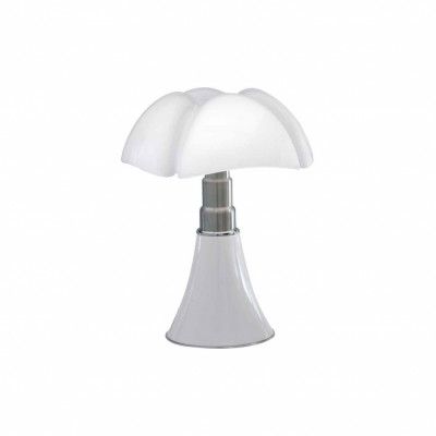 Minipipistrello LED bordslampa, vit
