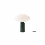Mist bordslampa AP17, Matt White/Guatemala Verde