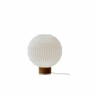 Model 375 bordslampa small, vit/rökt ek