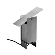 Moebe - Pivoting Bordslampa Stainless Steel