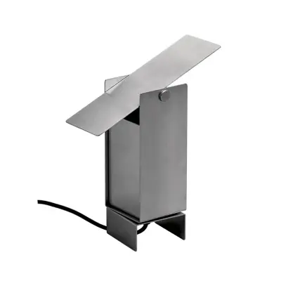 Moebe - Pivoting Bordslampa Stainless Steel