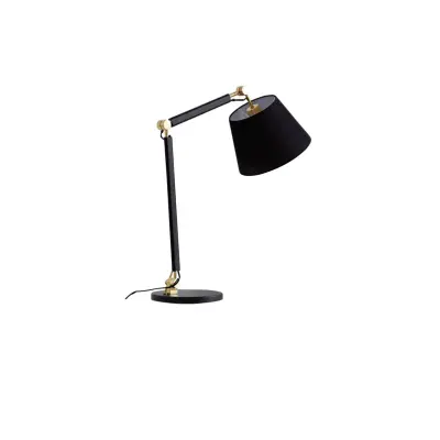 Lucande - Marvaine Bordslampa Black/Gold