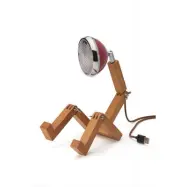 Mr. Wattson Mini Bordslampa Röd Cherry Red