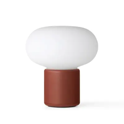 New Works - Karl-Johan Portable Bordslampa IP65 Earth Red