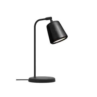 New Works - Material Bordslampa Black Marble