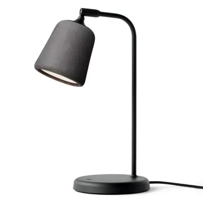 New Works - Material Bordslampa Dark Grey Concrete