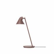 NJP Mini bordslampa, rosenbrun