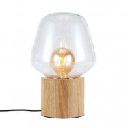 Nordlux - Christina Bordslampa Wood/Clear
