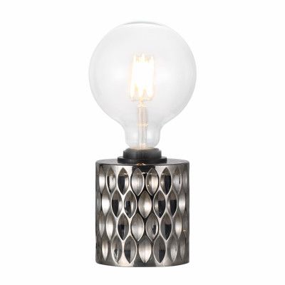 NORDLUX Hollywood bordslampa - rökt glas