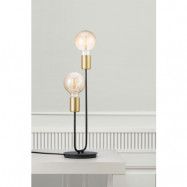 NORDLUX Josefine bordslampa - mattsvart metall