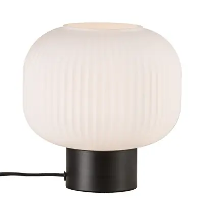Nordlux - Milford Bordslampa Metal/Opal