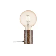 Nordlux - Siv Bordslampa Brown/Marble