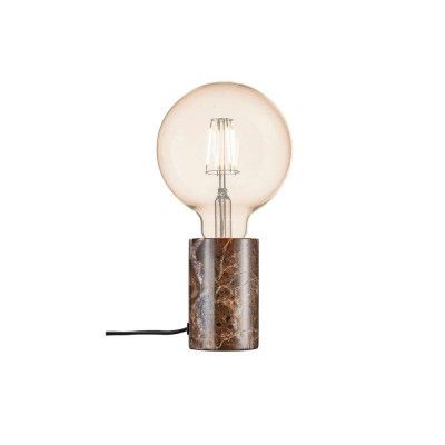 Nordlux - Siv Bordslampa Brown/Marble