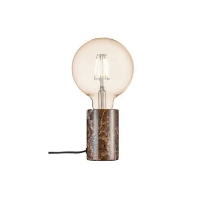 Nordlux - Siv Bordslampa Brown/Marble