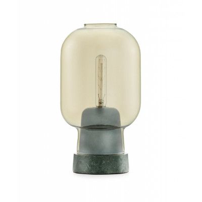 Normann Copenhagen - Amp Bordslampa Guld/Grön