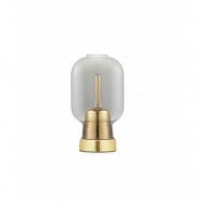 Normann Copenhagen - Amp Bordslampa Rök/Mässing