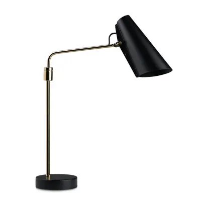 Northern - Birdy Bordslampa Swing Black/Brass