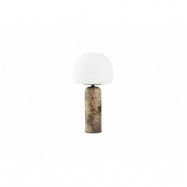 Northern - Kin Bordslampa H40 Brown Marble