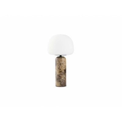 Northern - Kin Bordslampa H40 Brown Marble