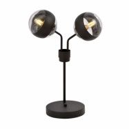 NOVA LN2 Bordslampa, Svart/Transparent/svart