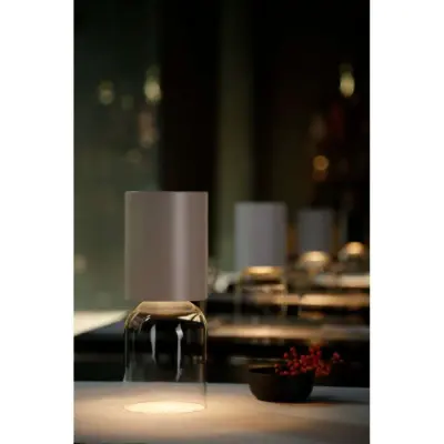 Nui Mini LED Rechargable Bordslampa Sand Luceplan