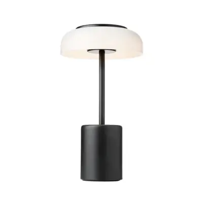 Nuura Aps - Blossi bärbar bordslampa Mini Black/OpalNuura