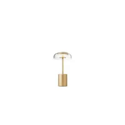 Nuura Aps - Blossi bärbar bordslampa Mini Nordic Gold/ClearNuura