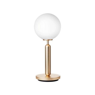 Nuura Aps - Miira Bordslampa Brass/Opal WhiteNuura
