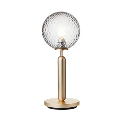 Nuura Aps - Miira Bordslampa Brass/Optic ClearNuura