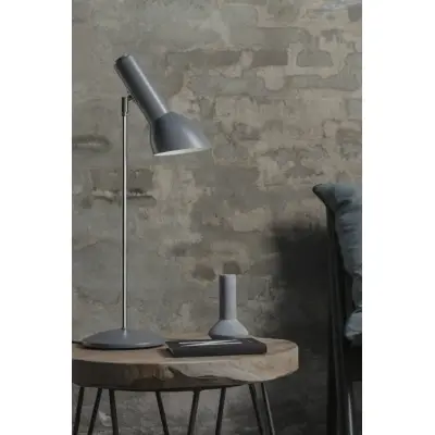 Oblique Bordslampa Flinta Grå CPH Lighting - Vardagsrum - Aluminium