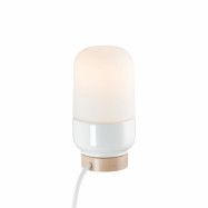Ohm bordslampa, vit
