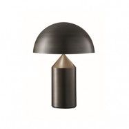 Oluce - Atollo Bordslampa Medium Satin Bronze