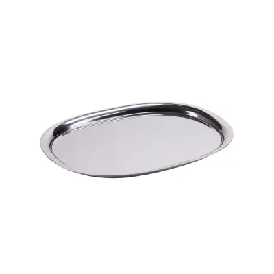 Piet Hein - Superellipse bricka, 18 cm x 25 cm, stål –