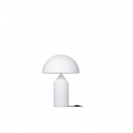 Oluce Atollo small 236 bordslampa glas Opal