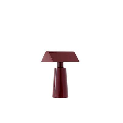 &Tradition - Caret MF1 Portable Bordslampa Dark Burgundy