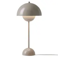 &Tradition - Flowerpot VP3 bordslampa, gråbeige, 50 cm