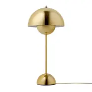 &Tradition Flowerpot VP3 bordslampa polerad mässing