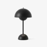 &Tradition - Flowerpot VP9 LED-batteridriven bordslampa, matt svart